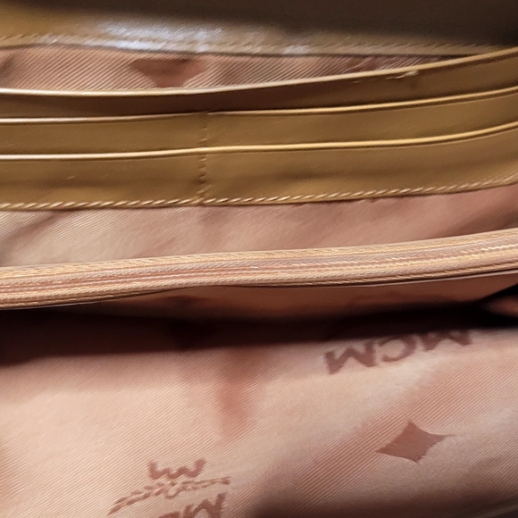 MCM Cognac Leather Long Wallet Excellent Condition - Picture 7 of 15